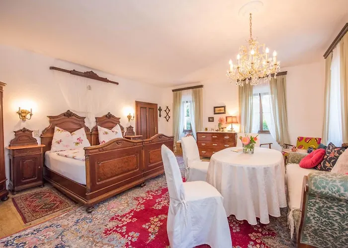 Casa de Férias Perner Gartenhaus Unterm Lindenbaum *